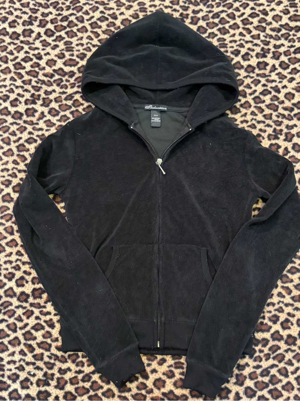 Seductions Velour Y2K hoodie